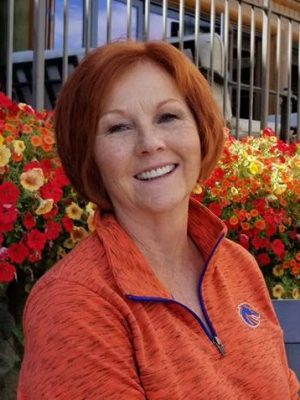 woman with red hair