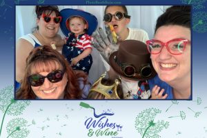 women and kids photo booth